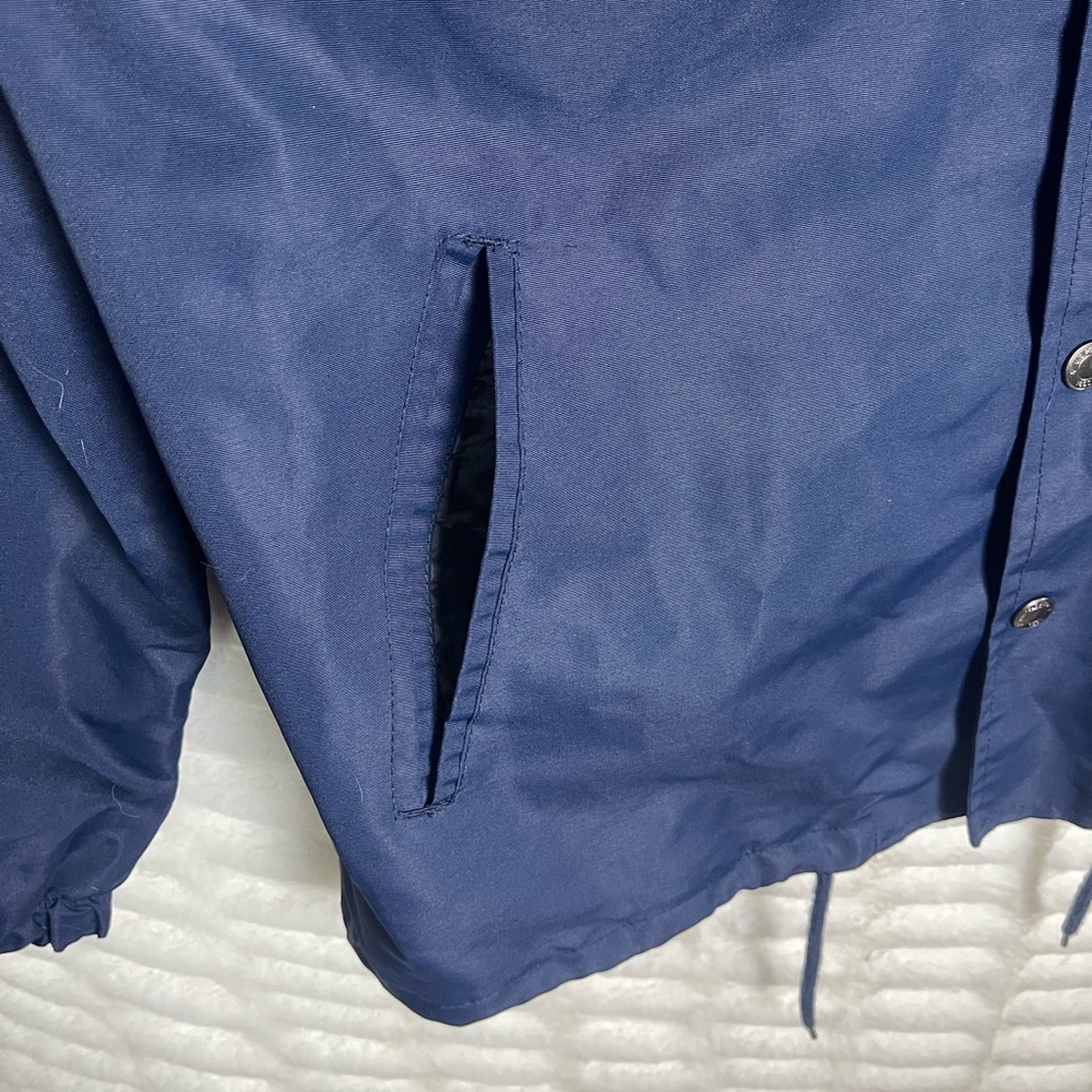 XXL US Polo Assn Ralph Lauren Coat Jacket Windbreaker Navy Lightweight AUTHENTIC - Picture 6 of 12